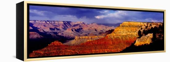 Spectators at the Grand Canyon, Grand Canyon, Grand Canyon National Park, Arizona, USA-null-Framed Stretched Canvas