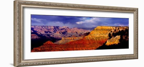 Spectators at the Grand Canyon, Grand Canyon, Grand Canyon National Park, Arizona, USA-null-Framed Photographic Print