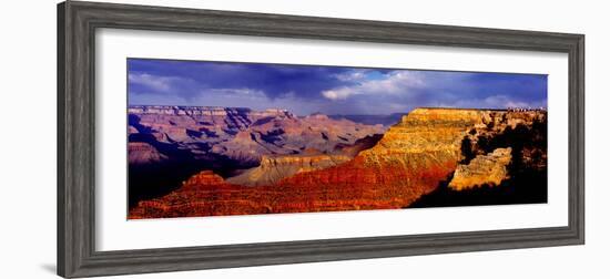 Spectators at the Grand Canyon, Grand Canyon, Grand Canyon National Park, Arizona, USA-null-Framed Photographic Print