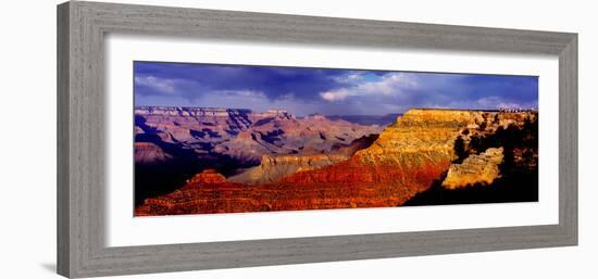 Spectators at the Grand Canyon, Grand Canyon, Grand Canyon National Park, Arizona, USA-null-Framed Photographic Print