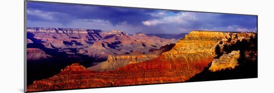 Spectators at the Grand Canyon, Grand Canyon, Grand Canyon National Park, Arizona, USA-null-Mounted Photographic Print