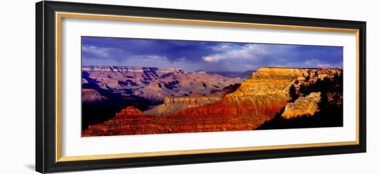 Spectators at the Grand Canyon, Grand Canyon, Grand Canyon National Park, Arizona, USA-null-Framed Photographic Print