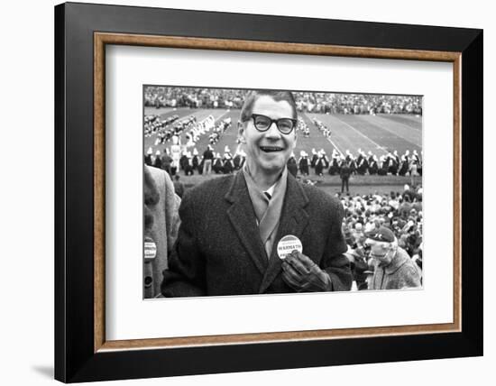 Spectators at the Minnesota- Iowa Game, Minneapolis, Minnesota, November 1960-Francis Miller-Framed Photographic Print