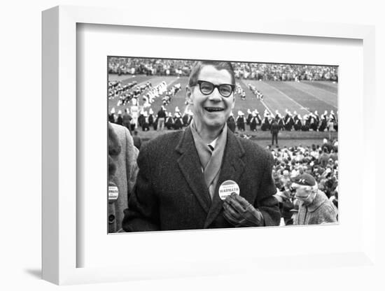 Spectators at the Minnesota- Iowa Game, Minneapolis, Minnesota, November 1960-Francis Miller-Framed Photographic Print