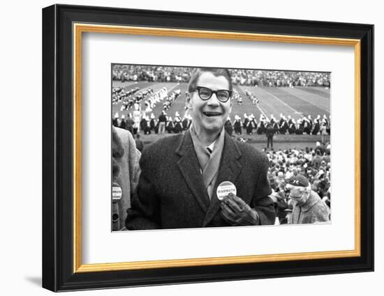 Spectators at the Minnesota- Iowa Game, Minneapolis, Minnesota, November 1960-Francis Miller-Framed Photographic Print