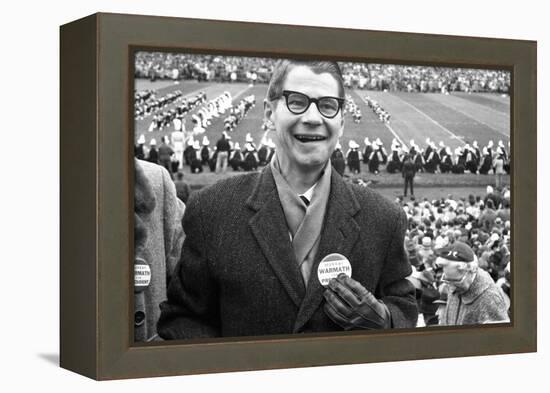 Spectators at the Minnesota- Iowa Game, Minneapolis, Minnesota, November 1960-Francis Miller-Framed Premier Image Canvas