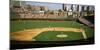 Spectators in a stadium, Wrigley Field, Chicago Cubs, Chicago, Cook County, Illinois, USA-null-Mounted Photographic Print
