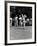 Spectators Watching Ben Hogan, Drive a Ball, at the National Open Golf Tournament-null-Framed Premium Photographic Print