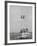 Spectators Watching the America's Cup on a Sailing Boat-Peter Stackpole-Framed Photographic Print