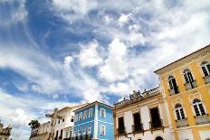 Buildings In Salvador-Spectral-Design-Photographic Print