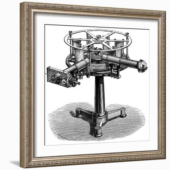 Spectroscope, 19th Century Artwork-Science Photo Library-Framed Photographic Print