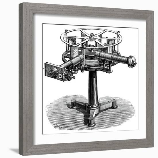 Spectroscope, 19th Century Artwork-Science Photo Library-Framed Photographic Print