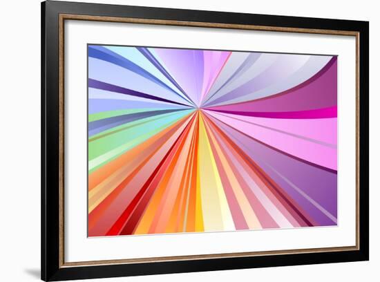 Spectrum Background-osov-Framed Art Print