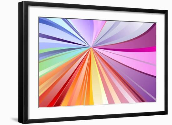 Spectrum Background-osov-Framed Art Print