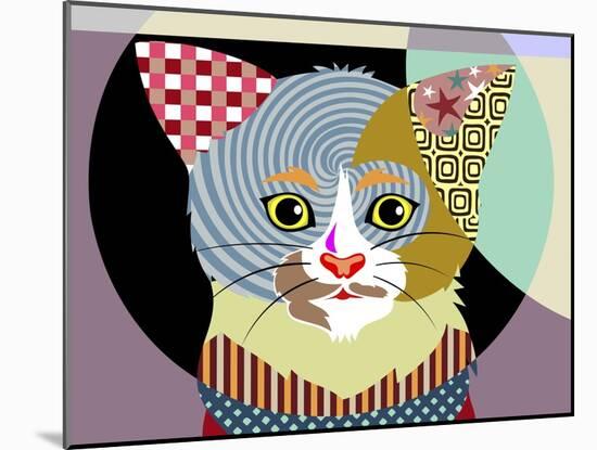 Spectrum Cat-Lanre Adefioye-Mounted Giclee Print