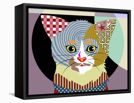 Spectrum Cat-Lanre Adefioye-Framed Premier Image Canvas