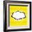 Speech Bubble Pop-Art Style-jirawatp-Framed Art Print