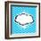 Speech Bubble Pop-Art Style-jirawatp-Framed Art Print