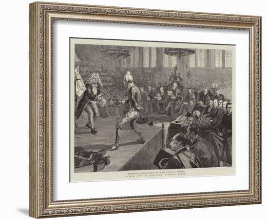 Speech Day at Merchant Taylors' School-Sydney Prior Hall-Framed Giclee Print