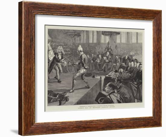 Speech Day at Merchant Taylors' School-Sydney Prior Hall-Framed Giclee Print