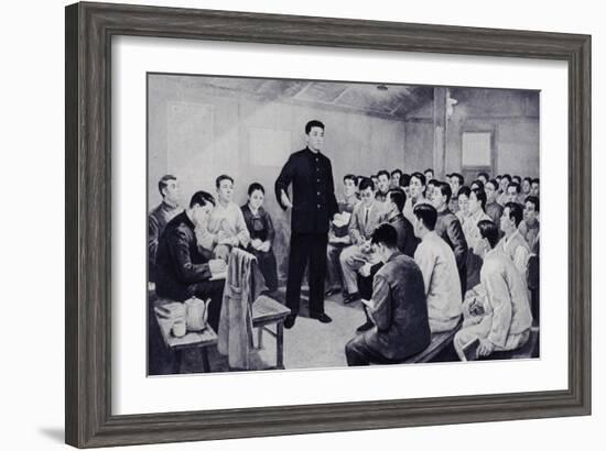 Speech of Comrade Kim Il-Sung-null-Framed Giclee Print