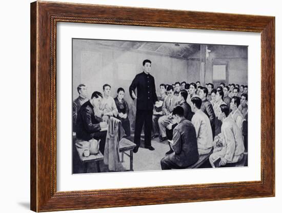 Speech of Comrade Kim Il-Sung-null-Framed Giclee Print