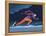 Speed skater-Harry Briggs-Framed Premier Image Canvas