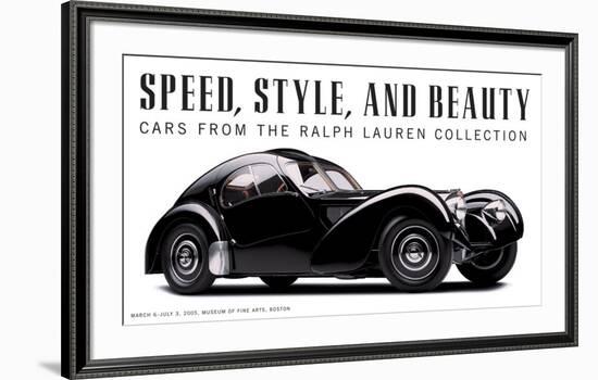 Speed, Style and Beauty-Michael Furman-Framed Art Print