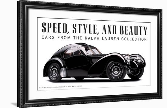 Speed, Style and Beauty-Michael Furman-Framed Art Print