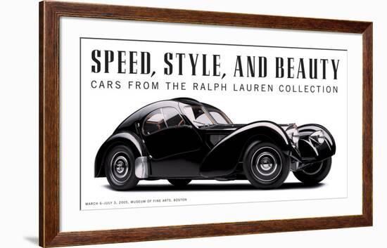 Speed, Style and Beauty-Michael Furman-Framed Art Print