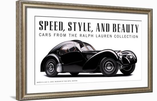 Speed, Style and Beauty-Michael Furman-Framed Art Print