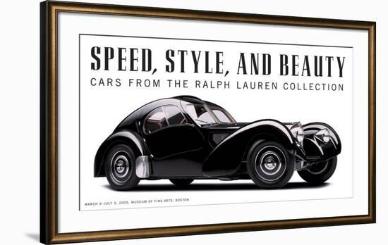 Speed, Style and Beauty-Michael Furman-Framed Art Print
