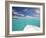 Speedboat Arriving in Tropical Beach, Maldives, Indian Ocean, Asia-Sakis Papadopoulos-Framed Photographic Print