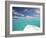 Speedboat Arriving in Tropical Beach, Maldives, Indian Ocean, Asia-Sakis Papadopoulos-Framed Photographic Print