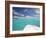 Speedboat Arriving in Tropical Beach, Maldives, Indian Ocean, Asia-Sakis Papadopoulos-Framed Photographic Print