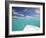 Speedboat Arriving in Tropical Beach, Maldives, Indian Ocean, Asia-Sakis Papadopoulos-Framed Photographic Print