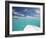 Speedboat Arriving in Tropical Beach, Maldives, Indian Ocean, Asia-Sakis Papadopoulos-Framed Photographic Print