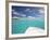 Speedboat Arriving in Tropical Beach, Maldives, Indian Ocean, Asia-Sakis Papadopoulos-Framed Photographic Print