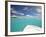 Speedboat Arriving in Tropical Beach, Maldives, Indian Ocean, Asia-Sakis Papadopoulos-Framed Photographic Print