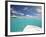 Speedboat Arriving in Tropical Beach, Maldives, Indian Ocean, Asia-Sakis Papadopoulos-Framed Photographic Print