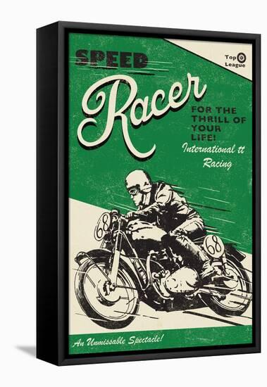 Speede Racer-Rocket 68-Framed Premier Image Canvas