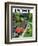 "Speeder on the Median," Saturday Evening Post Cover, June 2, 1962-Richard Sargent-Framed Giclee Print