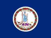 Grunge South Carolina State Flag Of America, Isolated On White Background-Speedfighter-Art Print