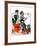 "Speeding Along", July 19,1924-Norman Rockwell-Framed Giclee Print