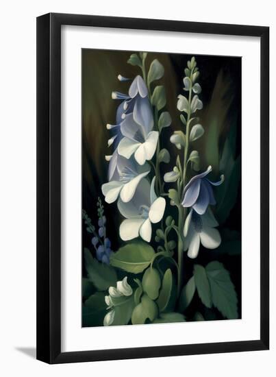 Speedwell Flowers-Lea Faucher-Framed Art Print