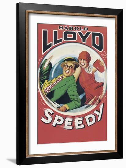 Speedy-null-Framed Art Print