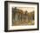 Speke Hall, 1860 (Oil on Canvas)-William John Huggins-Framed Giclee Print