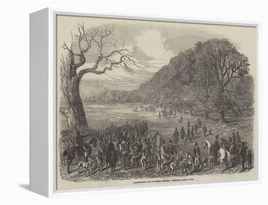 Spelthorne Club Coursing Meeting, Hampton Court Park-Harrison William Weir-Framed Premier Image Canvas