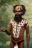 An Emu Man Performing the Sacred Totem of His Group, Australia, 1922-Spencer and Gillen-Premier Image Canvas