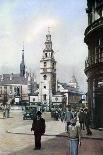 Nelson's Column and Trafalgar Square from the Terrace of the National Gallery, London, C1930S-Spencer Arnold-Framed Giclee Print